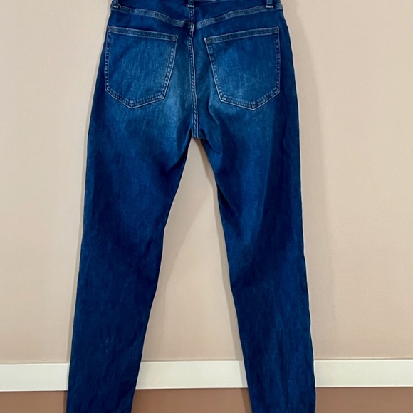 Men’s Uniqlo Tapered Cotton Jeans Size Small 27-30” Length 30” - Picture 3 of 12